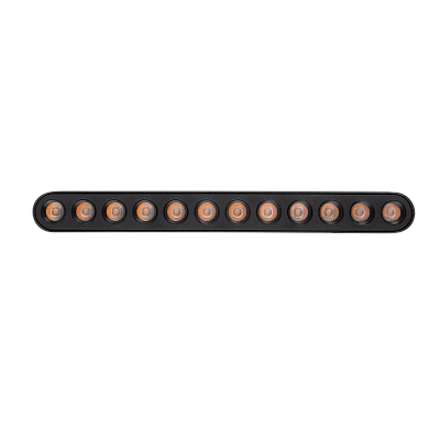 Низковольтный трековый светильник MTR16 1212 12W 3000K spot 36° BL IP20